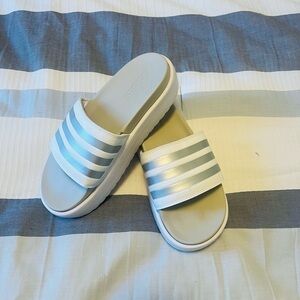 Adidas Adilette Platform Slide Sandals